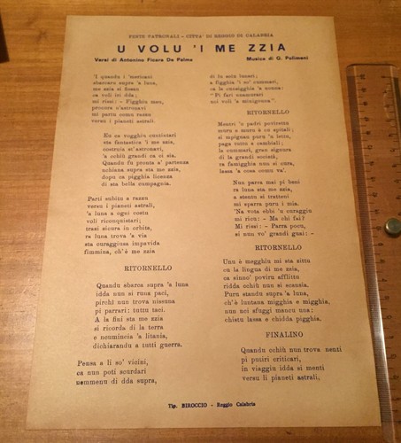 1950 reggio calabria feste - reggio,