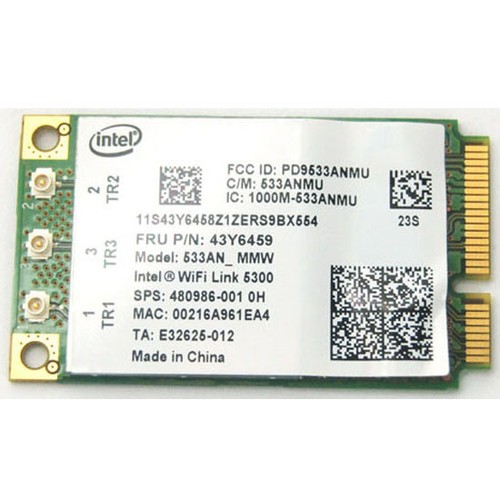 Intel 5300 wireless - wireless-n, mbps