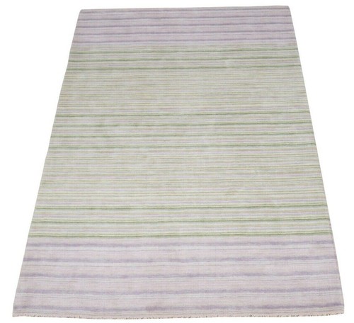 Tappeto 100 lana verde - verde, lilla