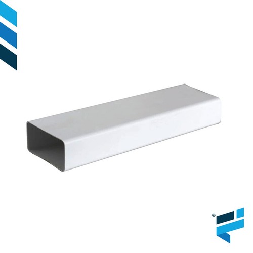 Tubo rettangolare pvc - in,