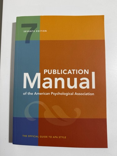 Publication manual - publication,