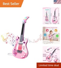 Chitarra per bambini rosa