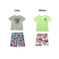 Set pantaloncini e maniche
