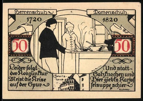 Notgeld weissenfels 1921 50 - weissenfels,, 1921,
