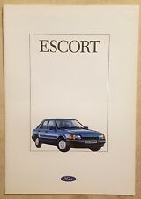 DEPLIANT - FORD ESCORT 3 RESTYLING - 04/1988 - IN ITALIANO