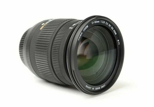 Sigma 50mm dc - 17-50mm, f2.8