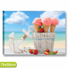 Gelati sea QUADRO STAMPA SU