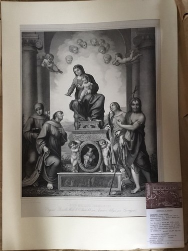 Stampa antica 1800 hanfstangl - stampa,
