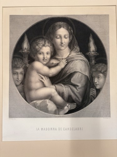 Stampa antica madonna dei - stampa,