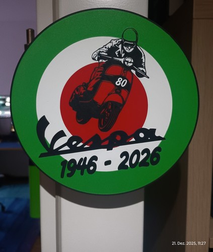 Lampada decorativa vespa - lampada,