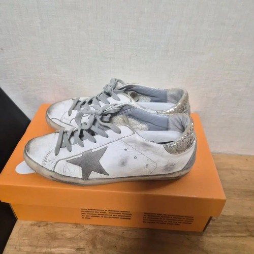 Golden goose white - golden, sneakers