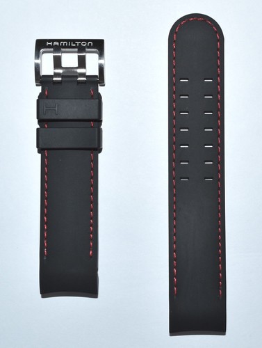 Cinturino orologio gomma - , nero