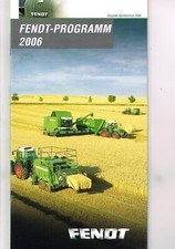 Programma Fendt 2006- Edizione Agritechnica 2005, orig. Brochure