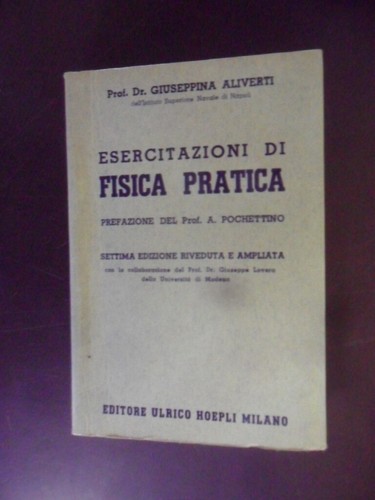 Esercitazioni fisica - esercitazioni,