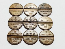 Lotto 9 Gettone Telefonico 8003 7912 7805 7607 7809 7602 7605 7410 7902 IPM ESM