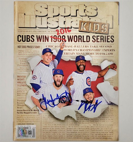 Autografo kris bryant - &, jake