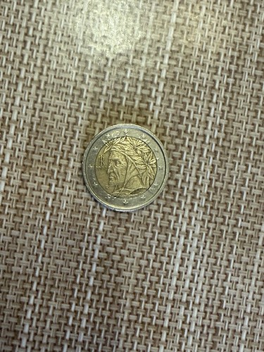Moneta euro del - da, 2002