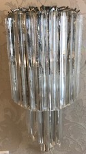 Cascata Murano cromo-vetro