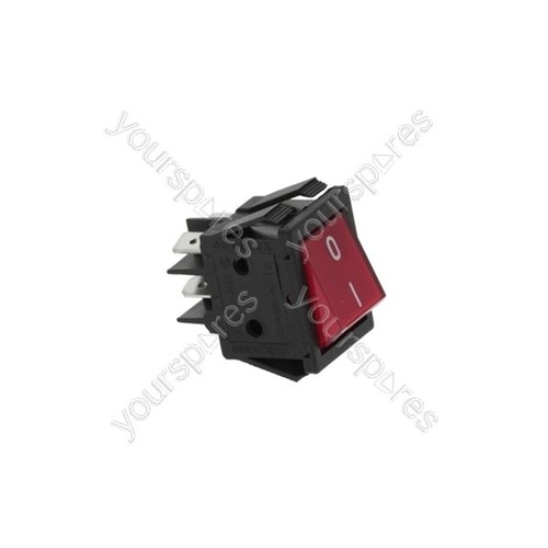 Red bipolar switch 16a 250v - switch,