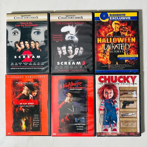 Lot horror dvds - of,