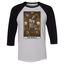 Maglietta Baseball The World