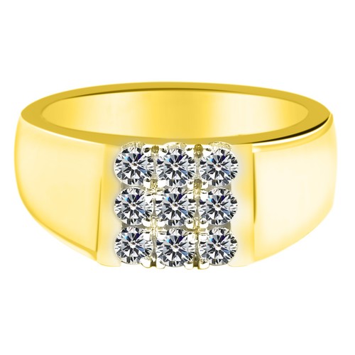Anello uomo forma - anello, 0,26ct