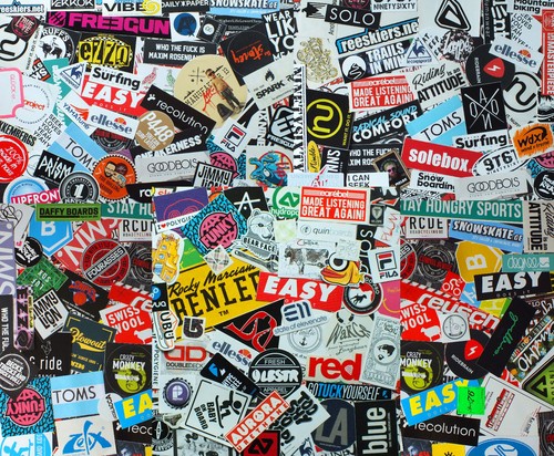 Adesivo sticker skateboard - skateboard, sci