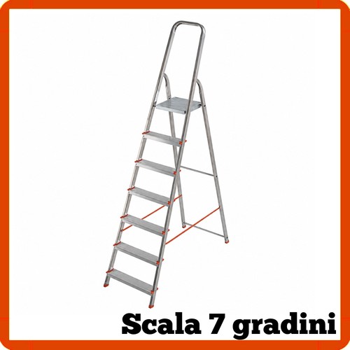 Scala alluminio gradini - in, 7