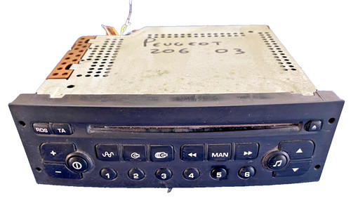 Stereo autoradio peugeot 206 - autoradio,