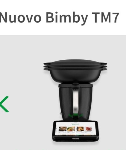 New bimby tm7 nuovo - bimby, nero