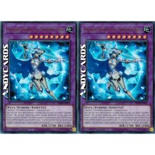 CAVALIERE-GEMMA LADY DIAMANTE ROSA 2x • Ultra R • MP24 IT157 • 1Ed • Yugioh!