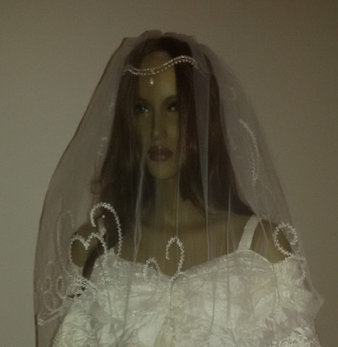 Velo sposa m acconciatura - velo,