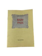 BABY PASS quaderno