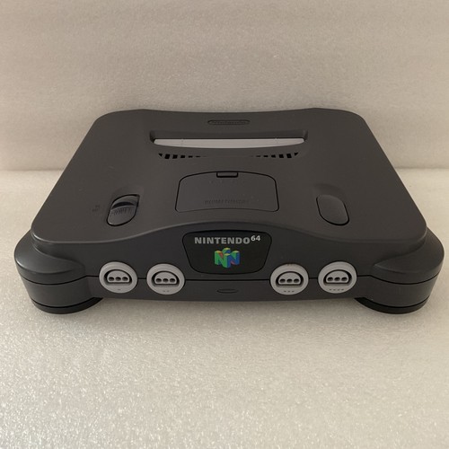 Nintendo n64 charcoal grey - n64,
