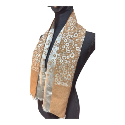 Sciarpa jacquard seta