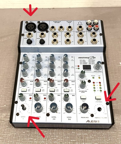 Mixer analogico alesis - mixer,