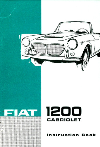 Fiat 1200 cabriolet - fiat,