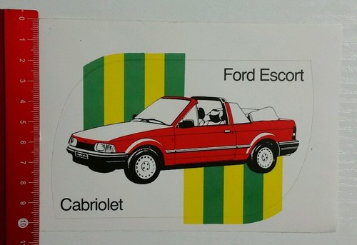 Aufkleber sticker ford - aufkleber/sticker:, escort
