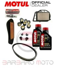 KIT TAGLIANDO XMAX X-MAX 250 2015 2016 FILTRI RULLI OLIO CANDELA CINGHIA RULLI