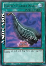 HARPIE'S FEATHER DUSTER • (Spolverino Dell'arpia) • Rara Nera • BP01 EN035 • Unl