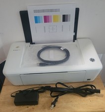 HP Deskjet 1010 stampante a getto d'inchiostro standard (testata) nuovo cavo inchiostro/USB/alimentazione