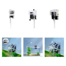 Filtro per acquario USB con portata regolabile, sistema di filtrazione