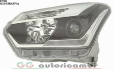 FARO PER ISUZU D-MAX 17> H11/HB3 CON LED PARABOLA NERA DESTRO