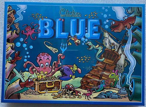 Gioco puzzle clicker blu - clicker,