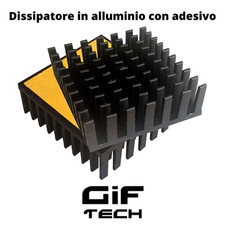 ALUMINUM HEATSINK 43X40X8 MM