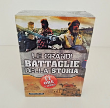 Film Documentario 4 Dvd Le Grandi Battaglie della Storia 14 Ore Libro Sigillato