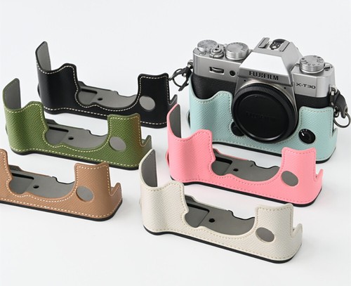 Custodia fotocamera pelle - in,