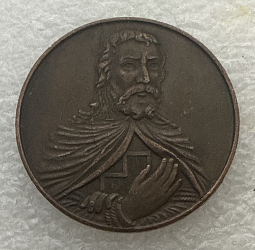 Molay masonic medal token - de,