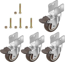 4 Rotelle Mobili Con Freno