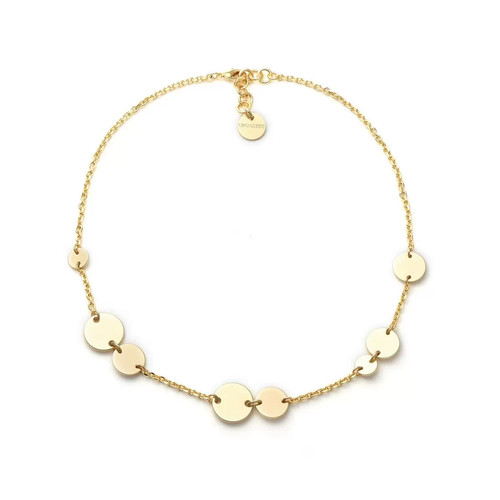 Collana donna dorato dinamica - donna,